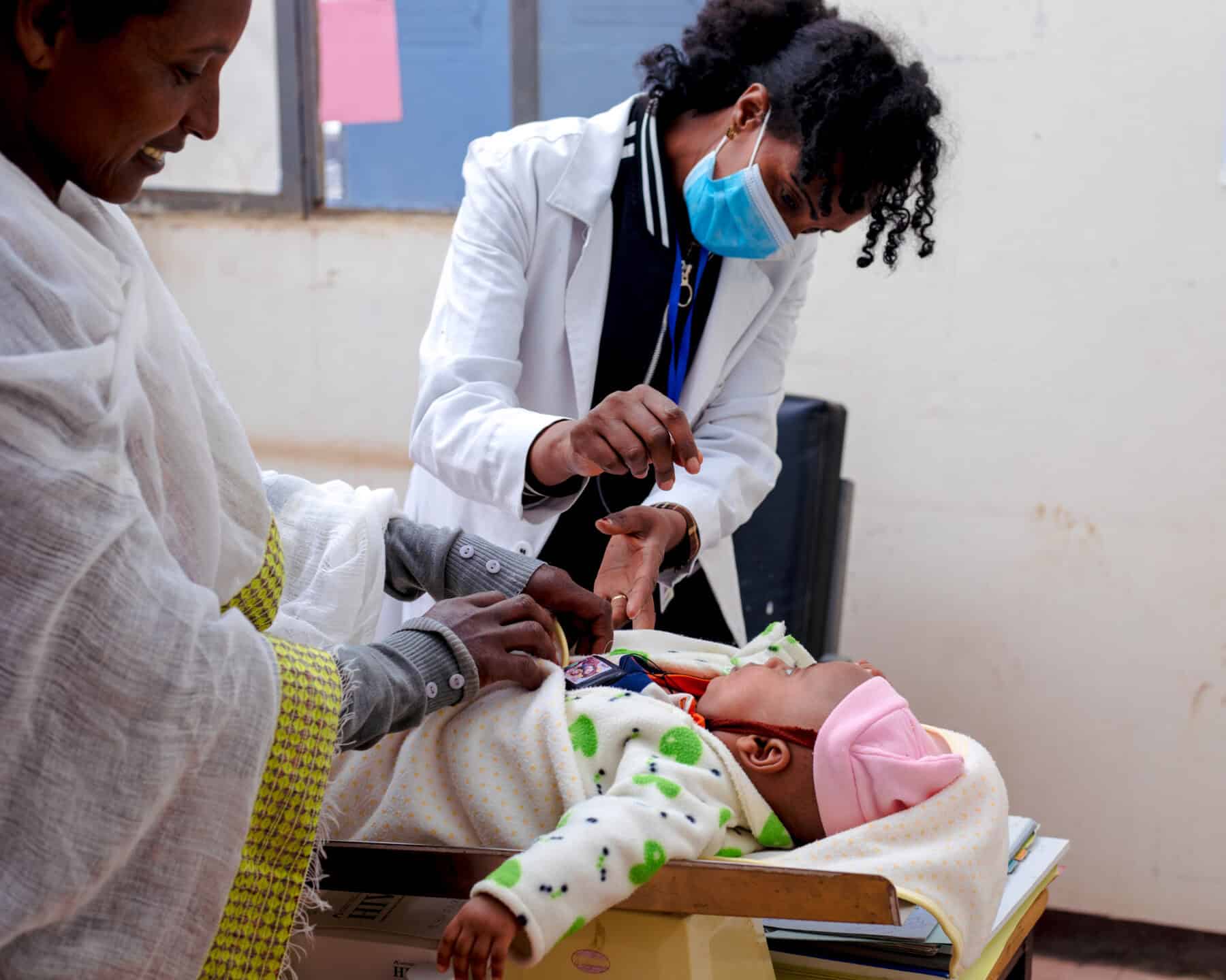 Mestawot Mekonnen, a midwife in Dekebora Health Center of Lume Woreda.